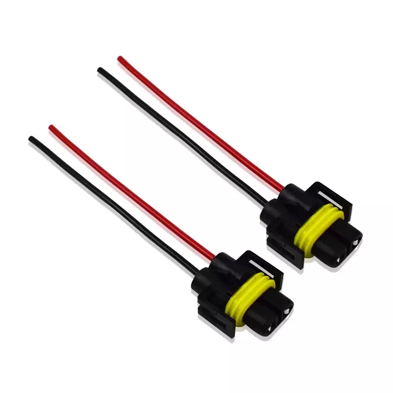 2 шт. H8 H9 H11 разъем для жгута проводов автомобиля адаптер кабельного штекера для противотуманных светильник р