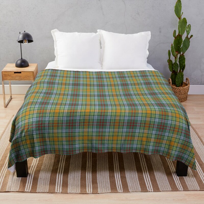Одеяло для кровати с рисунком о'брайена тартана