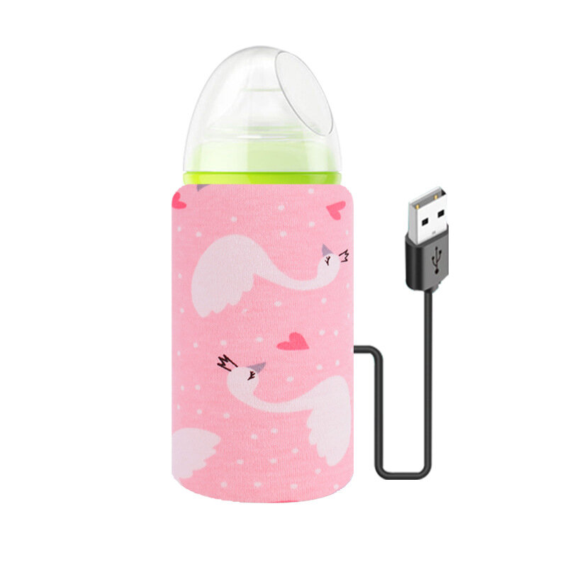Scaldabiberon per latte USB passeggino da viaggio isolato riscaldatore per biberon per neonati scaldabiberon portatile per neonati