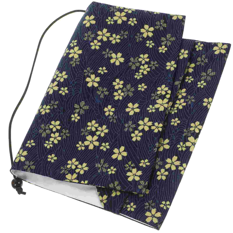 A5 Cloth Book Bible Gifts Reusable Handmade Book Sleeve Adjustable Book Protector For Notebook Hand Account Book