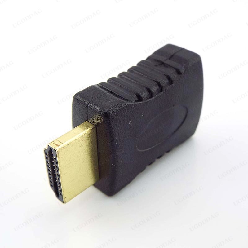HDMI-compatible Male to HDMI-compatible Female HDTV Connector Gold Plated Full Adapter Converter for HDTV 1pcs