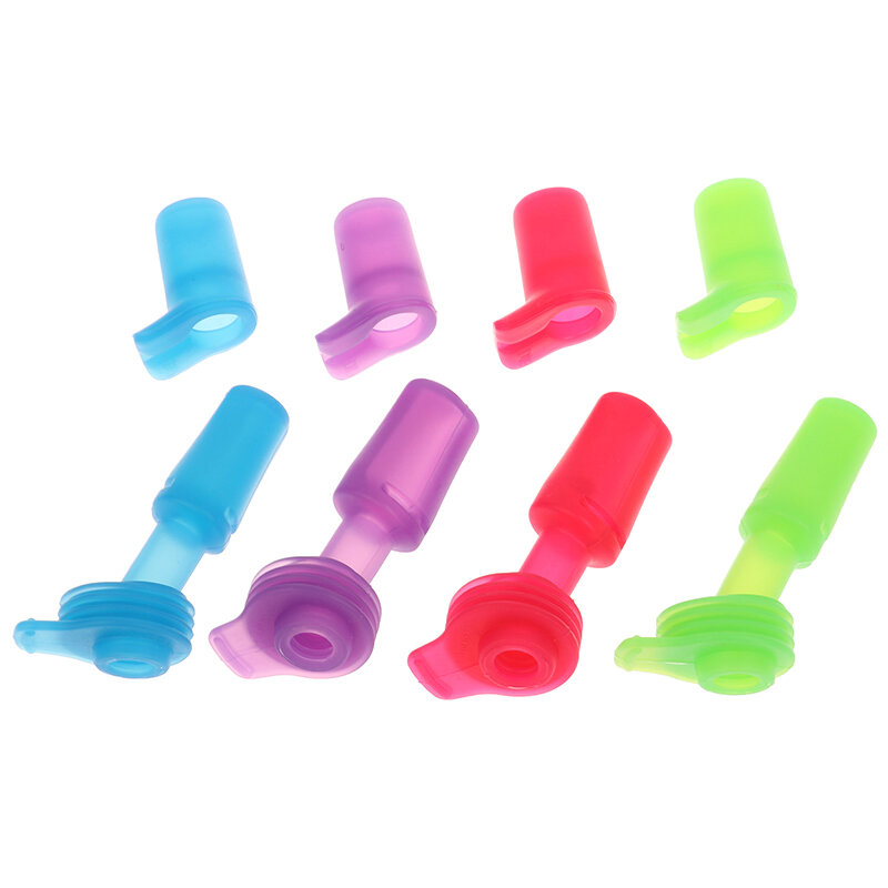 Silicone substituição mordida válvula para crianças, água garrafa sucção bocal, várias cores, alta qualidade