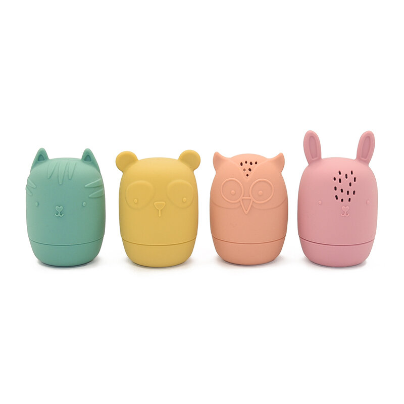 Mainan Mandi Bayi Baru 2022 untuk Anak-anak, Mainan Kamar Mandi Anak Laki-laki Perempuan Bahan Silikon Bebas BPA, Mainan Air Mandi untuk Bayi