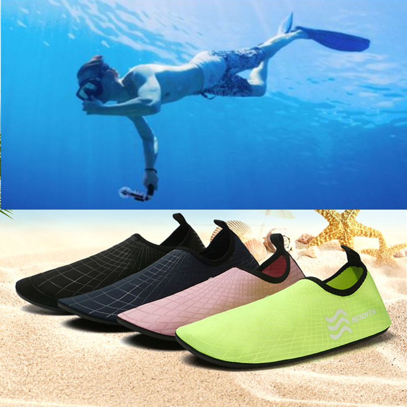 Sapatos aquáticos para casais, chinelos leves para homens e mulheres, secagem rápida, para praia, natação e surf