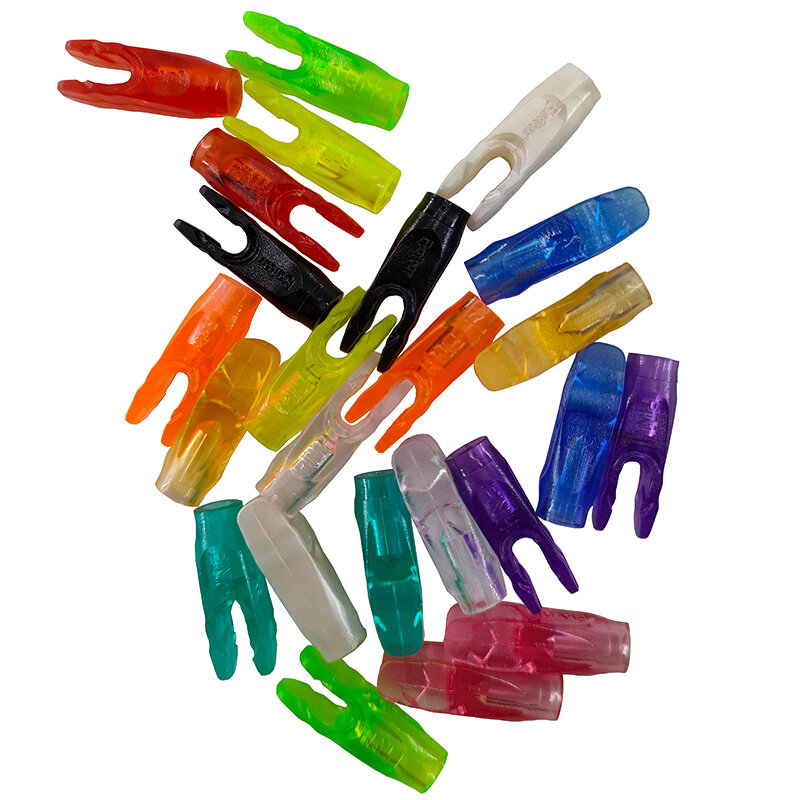 30 szt./60 szt. Wysokiej jakości plastik strzały Nocks H DIY plastikowe ogony węglowe akcesoria łucznicze w kształcie strzałki