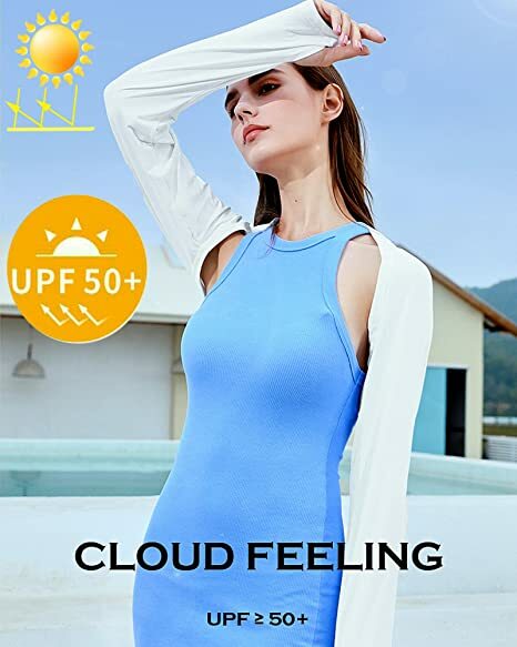 Summer Shawl Arm Sleeves Ice Long Arms Cover Sleeve Breathable Sun Protection Sunscreen Outdoor Sports Quick Drying Oversleeve