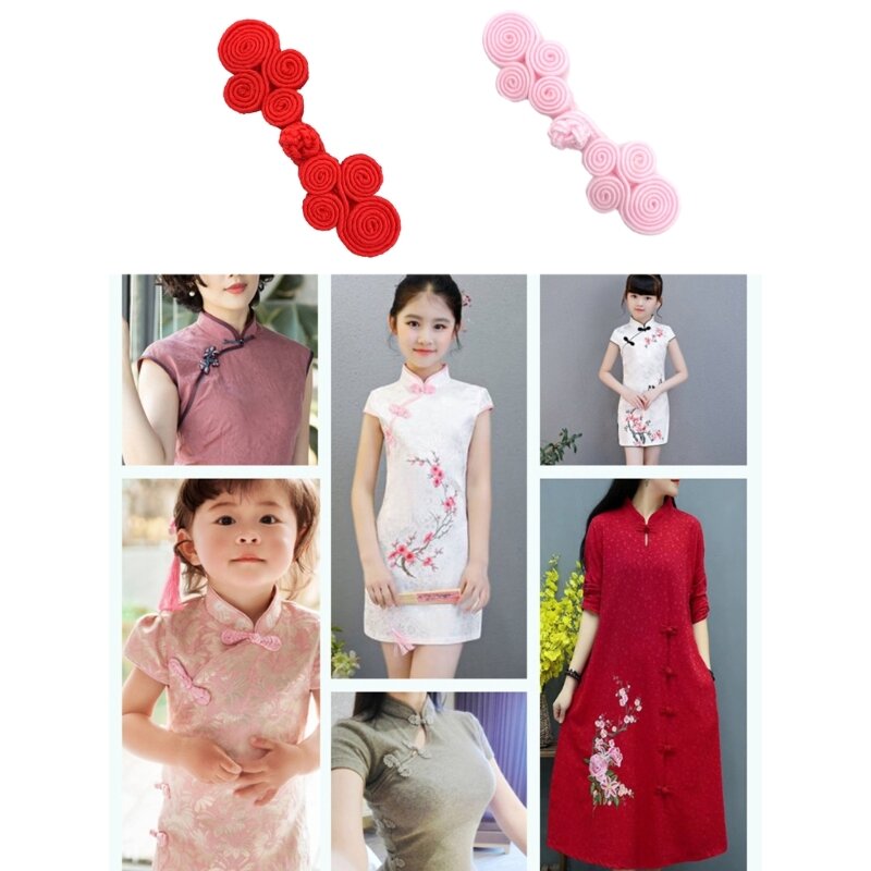 Aufwändige chinesische Frosch-Verschluss-Knopf-Schal-Cardigan-Kostüme-Outfit-Nähen