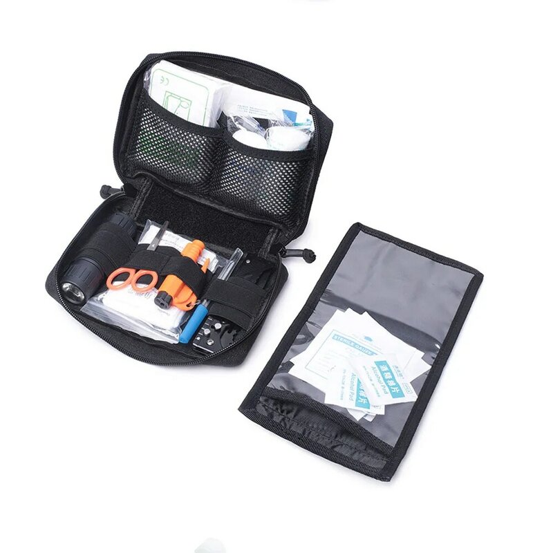 Tactical Molle EDC Medical Kit Pouch, Ferramenta Multifuncional, Cintura Bag, Camuflagem, Caça Acessórios, Caminhadas, Camping, Kit de Emergência