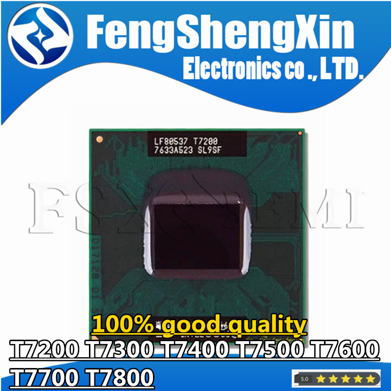 노트북 CPU 프로세서, 2 Duo T7200 T7300 T7400 T7500 T7600 T7700 T7800 T8100 T8300
