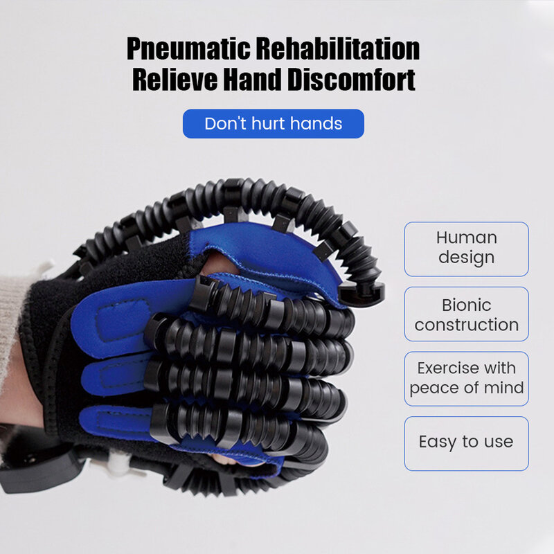 قفاز روبوت لإعادة التأهيل ، قفازات تدريب إصبع اليد ، أجهزة نصفي السكتة الدماغية ، استعادة وظيفة اليد ، 2023