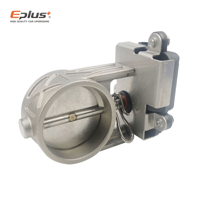 Комплект электронных клапанов для выхлопной трубы автомобиля EPLUS, универсальный многоугольный режим 51, 63, 76 мм, пульт дистанционного управления