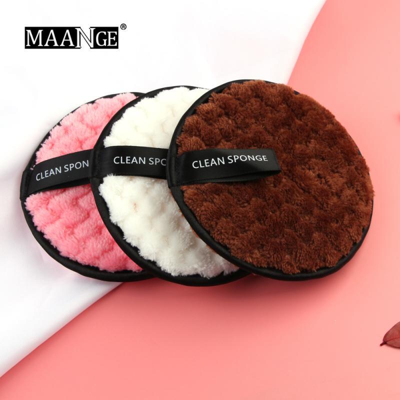 1~5PCS Microfiber Cloth Pads Remover Face Cleansing Towel Reusable Cleansing Makeup Sponge  Double Layer Nail Art Cleaning Wipe