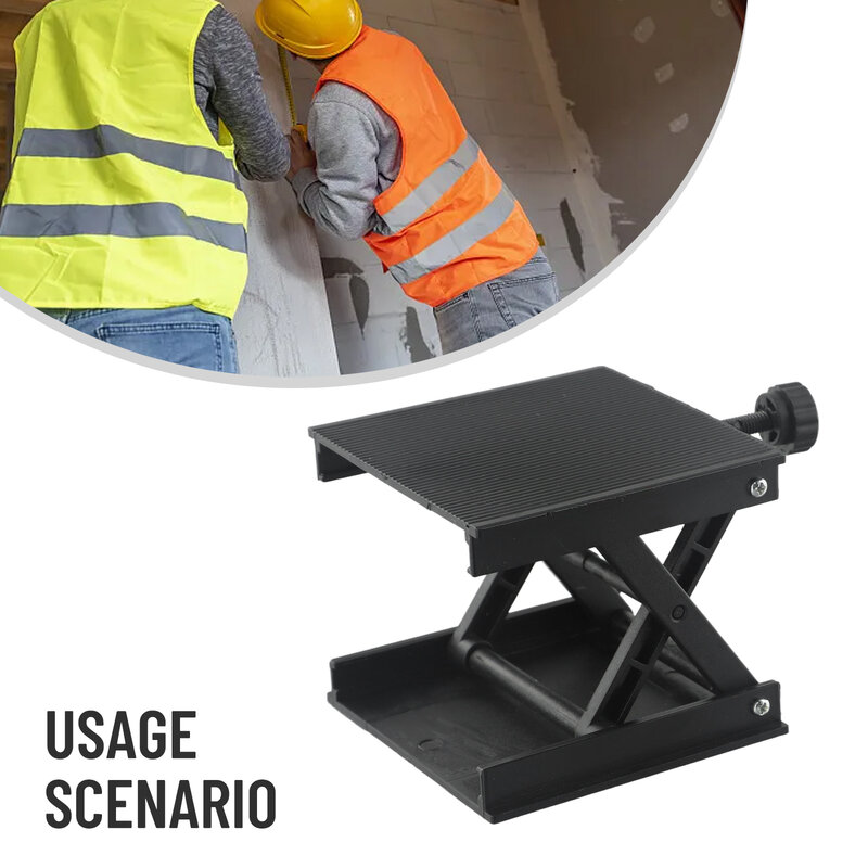 Piattaforma di sollevamento da 1 pezzo che incide la tavola elevatrice livella 30-90mm regolabile in altezza per gli strumenti per la lavorazione del legno da costruzione