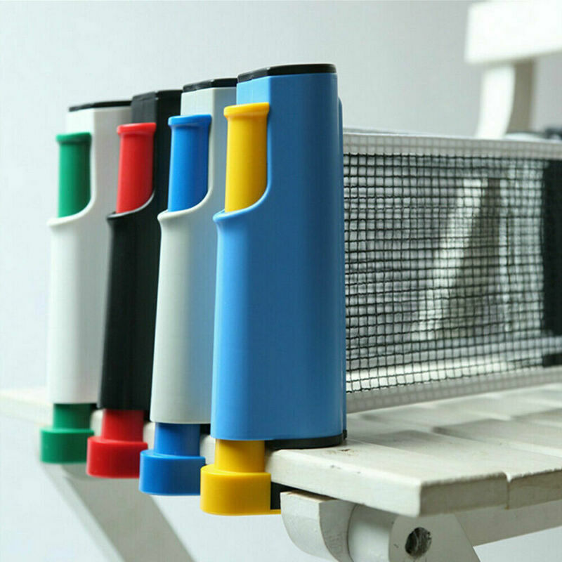 Neue Überall Versenkbare Ping Pong Tischtennis Net Post Net Rack Sport Übung Zubehör Ausrüstungen Tragbare Ersatz