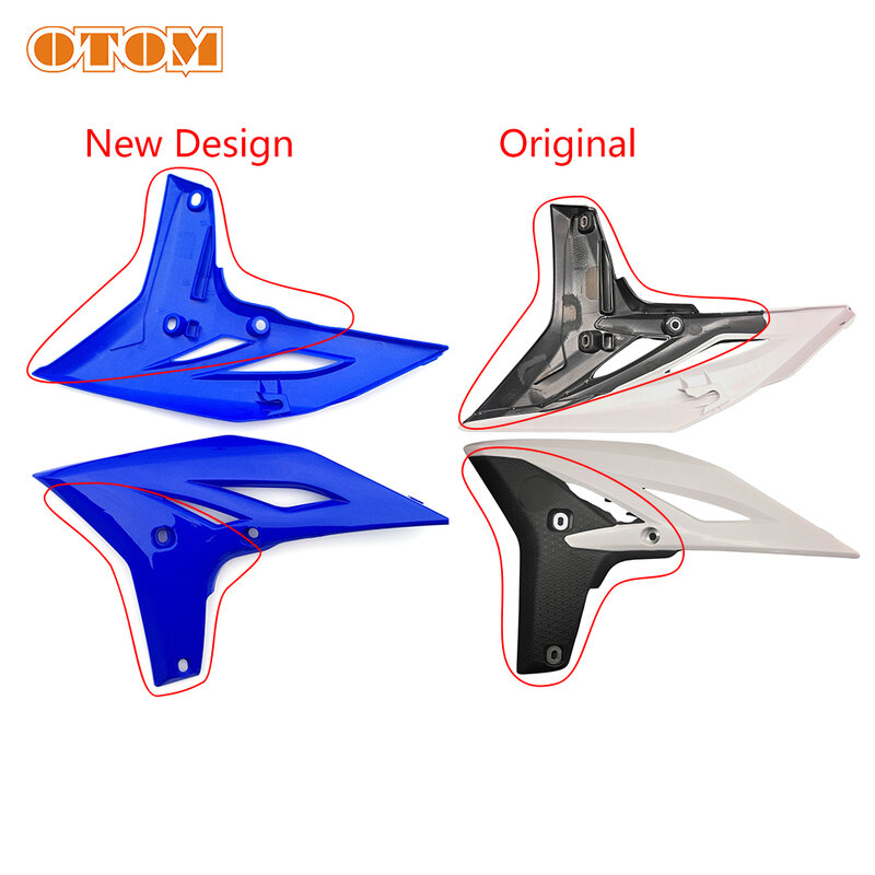 OTOM Motorcycle Fuel Tank Cover Protector Fairing For YAMAHA YZ250F 10-13 Dirt Bike Cycling Accessories Left Right Plastic Plate