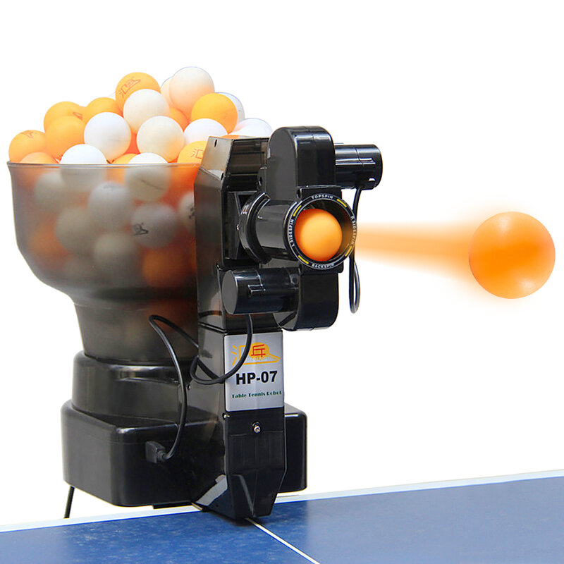 Tischtennis roboter Tischtennis ball maschine dient 40mm Regelung Tischtennis ball automatische Tischtennis maschine für das Solo-Training