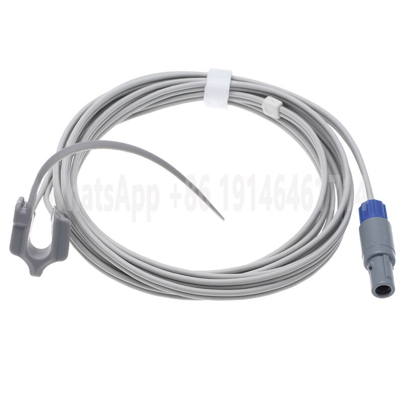Cable de oximetría con Sensor Spo2 3m, Compatible con 3F(FFF) Medical IRIS 300/400, PMS8300/8310, PhoebePro PMS8300/8310/8110A