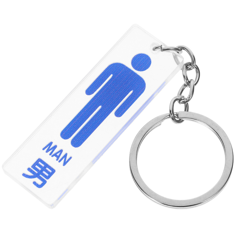 Key Chain Keychain for Men Ring Bag Hanging Ornament Backpack Pendant Man Keyring