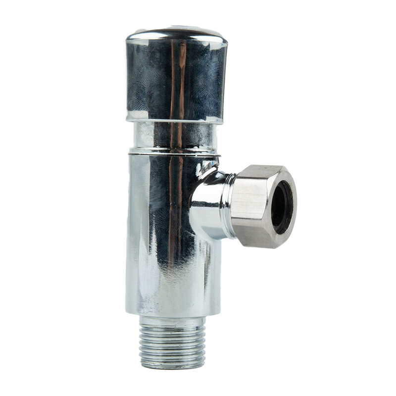 Válvula de descarga de urinario de aleación para inodoro a presión DN15, adecuada para familias, oficinas y hoteles, Plata