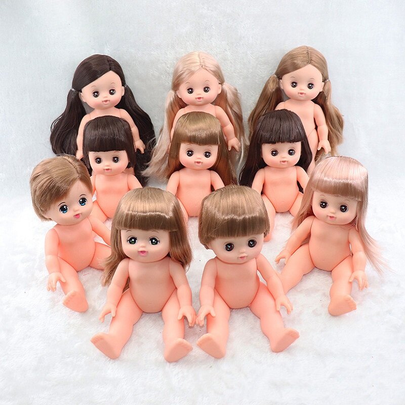 25CM  Girl Baby Vinyl  Reborn Dolls ToysShower Dolls Kid's Playmates  Birthday Gift