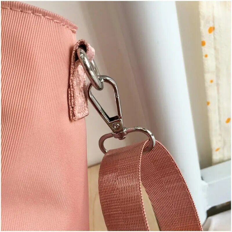 Ombro de nylon Shopping Messenger Bag para mulheres, impermeável Nylon Oxford Handbags, Casual Ladies Travel Wallet, alta qualidade, luxo