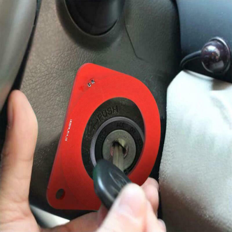 ECU อุปกรณ์ตรวจจับสัญญาณเหนี่ยวนำ ABS เครื่องมือทดสอบรถยนต์เครื่องมือวินิจฉัยรถยนต์สีแดง
