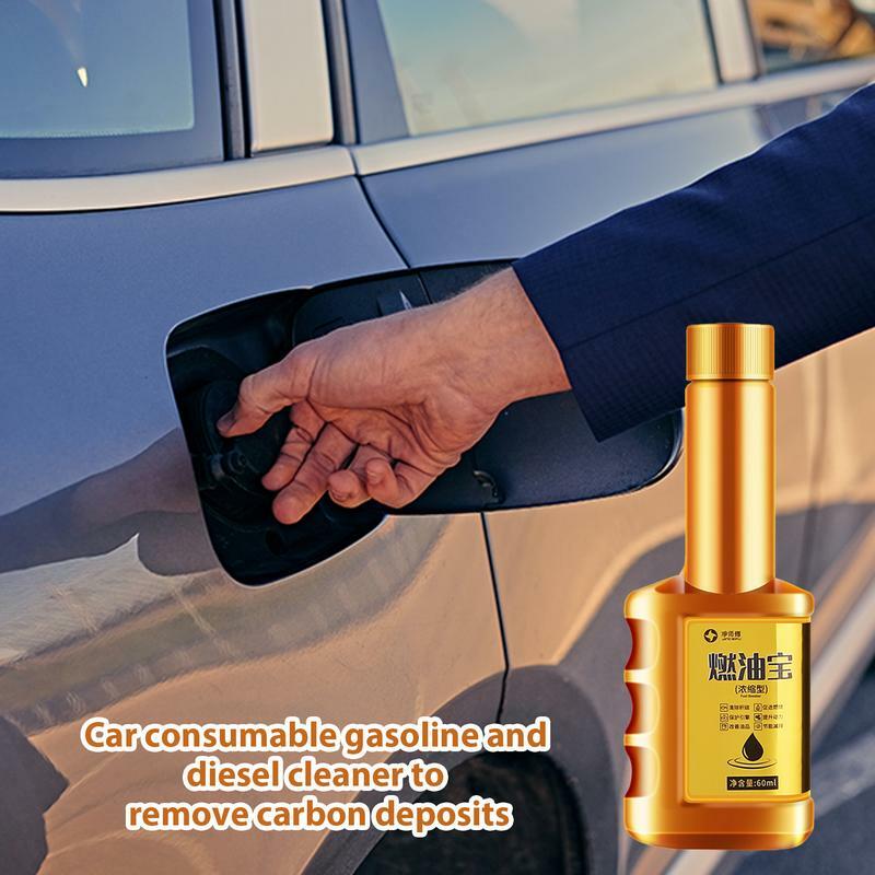 Automobile Fuel Treasure Removes Carbon Deposits Oil  Cleaning Agent. Gasoline Additive Fuel Saver Improves Power Fuel Save