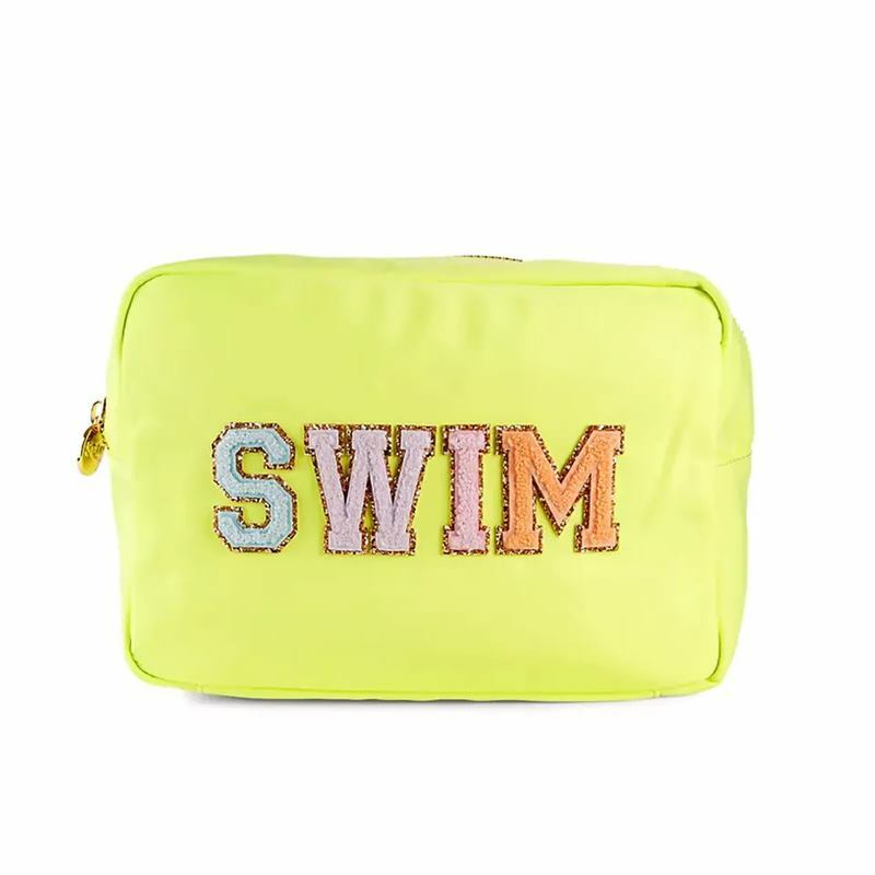 Borsa in Nylon Multi colori di serie borsa per cosmetici grande borsa per articoli da toeletta con cerniera per borsa per trucco regalo per ragazze da donna