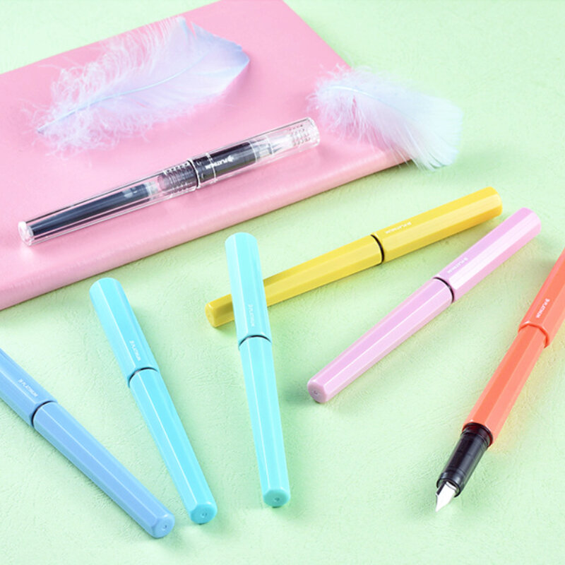 Японская платиновая ручка, цвет маленького метра, макарон, цветная ручка для письма для студентов, канцелярские принадлежности для обучения, офисные принадлежности