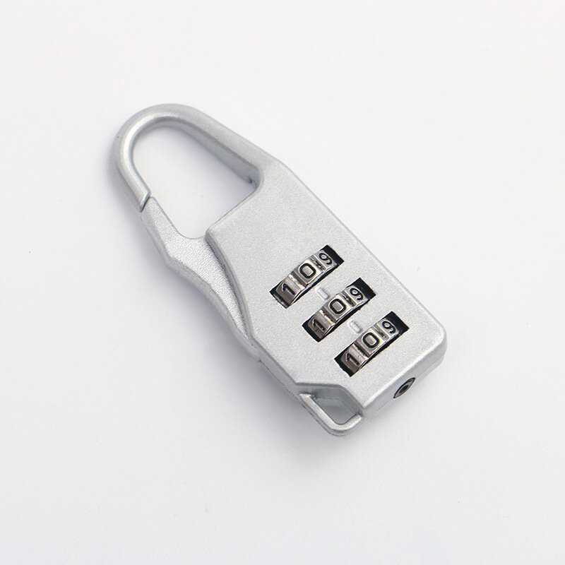 Zinc Alloy Mini Password Lock Luggage Bag Password Lock Cabinet Lock Color Password Lock Anti-theft Lock Card Holder Travel Lock
