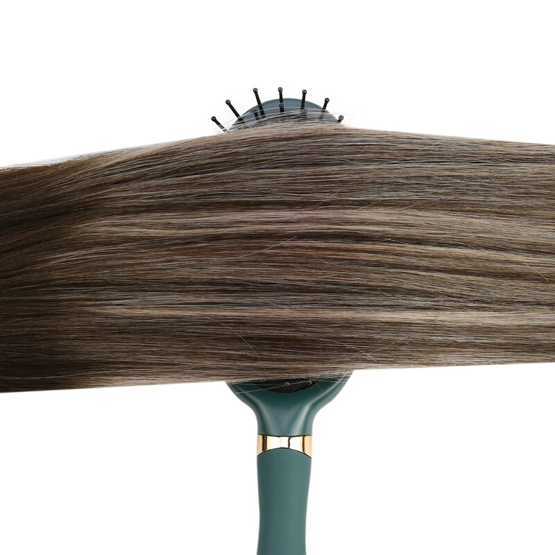 Ugeat-clip em extensões de cabelo humano, cabelo natural, realce a cor loira, balayage cabeça cheia, 5pcs, 7pcs, novo