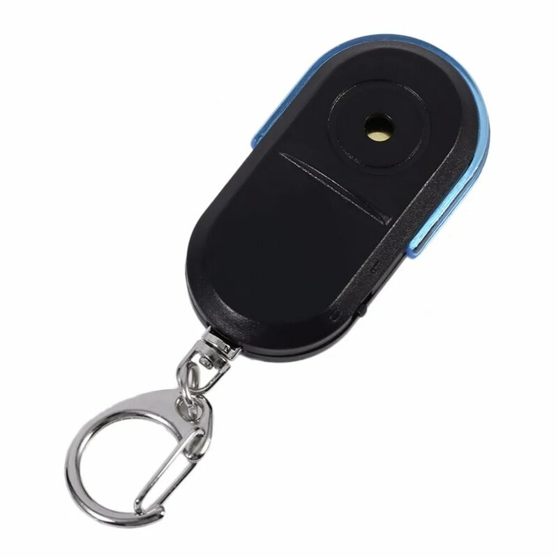 Dompet Alarm cerdas Anti hilang, dompet kunci ponsel Anti hilang, gantungan kunci ponsel, suara peluit dengan lampu LED Mini, Sensor pencari kunci Anti hilang