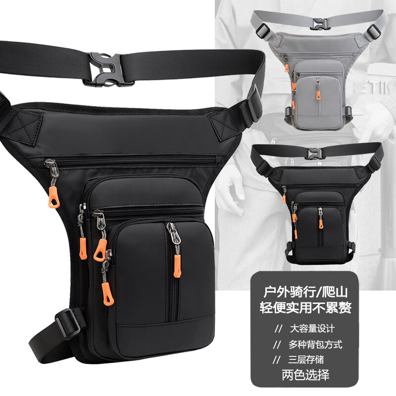 Nylon High Quality Waist Packs Climb Mountains Outdoor Riding Large Capacity Versatile Shoulder Bags for Men 2024 Casual Fashion