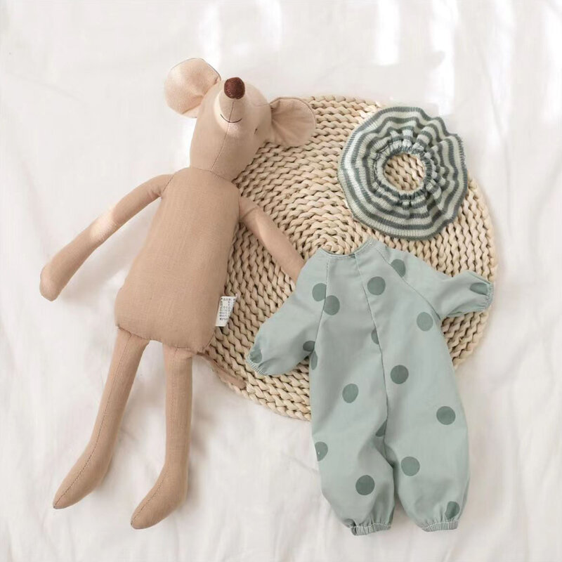 Cute Stuffed Mouse Plush Toys para crianças, animais Dolls, Lovely Rat com roupas, presentes de aniversário, meninos e meninas
