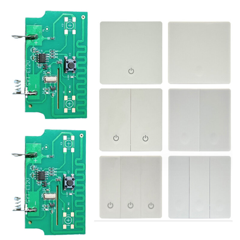 Fabryka OEM/ODM płyta sterowania PCBA nadaje się do 433/315MHZ bezprzewodowy przełącznik zdalnego sterowania RF pilot zdalnego sterowania emisji