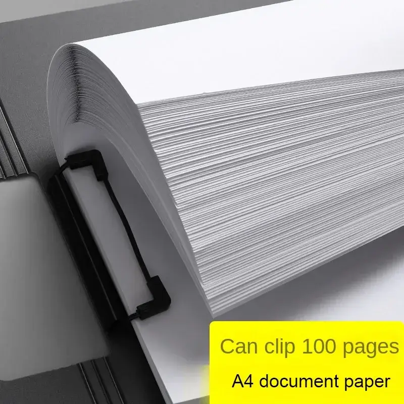 1 buah Folder File A4, Organizer dokumen, papan klip dengan penutup, Folder kertas untuk bisnis & Sekolah, alat tulis & perlengkapan kantor