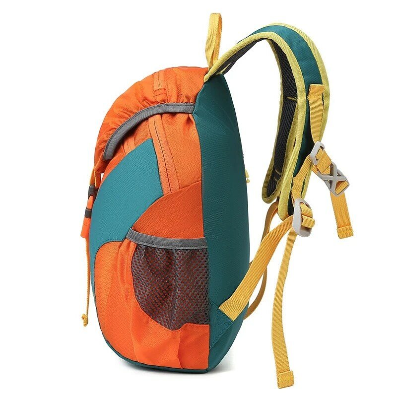 Kids Outdoor Hiking Backpack Lightweight Nylon Waterproof School Bag Girls Boys Large Capacity Leisure Travel Mountaineering Bag