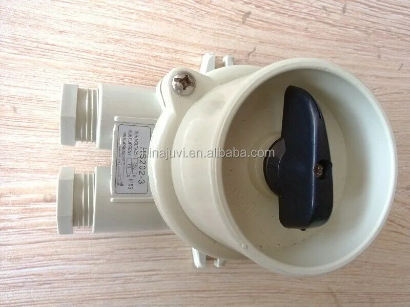 Interruptor de nailon marino, accesorio de alta calidad, resistente al agua IP56, HS202-3, 10A, a la venta