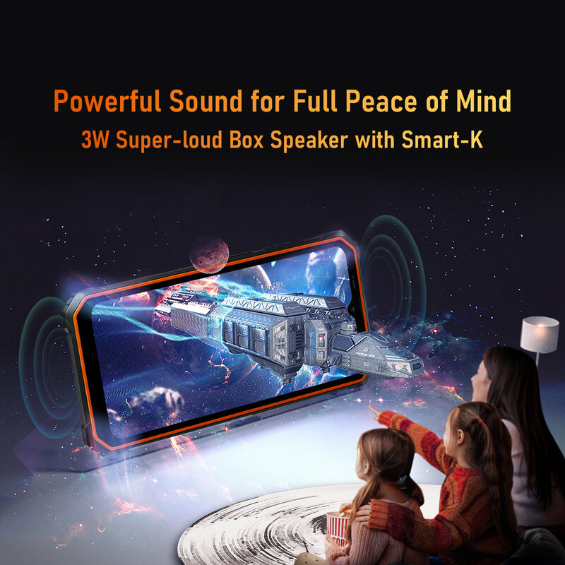 Смартфон Blackview BV6200 Pro защищенный, Android 13, 6,56 дюйма, Helio P35, 6+ 128 ГБ, 13000 мАч, быстрая зарядка 18 Вт