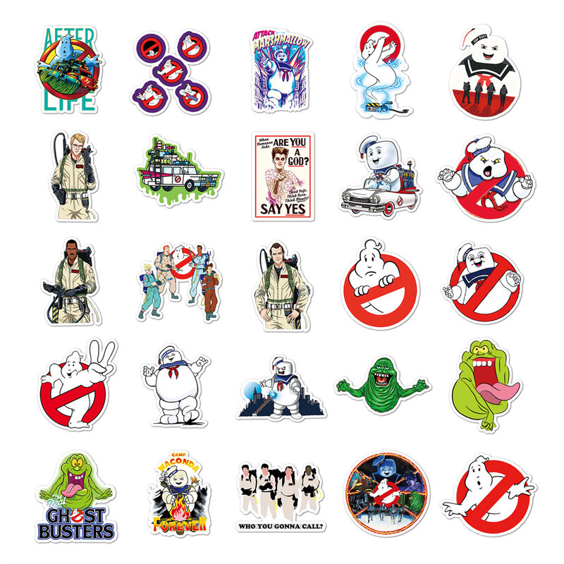 10/30/50PCS American Drama Ghostbusters Graffiti Stickers Stickers DIY Skateboard Water Cup Suitcase Stickers Wholesale