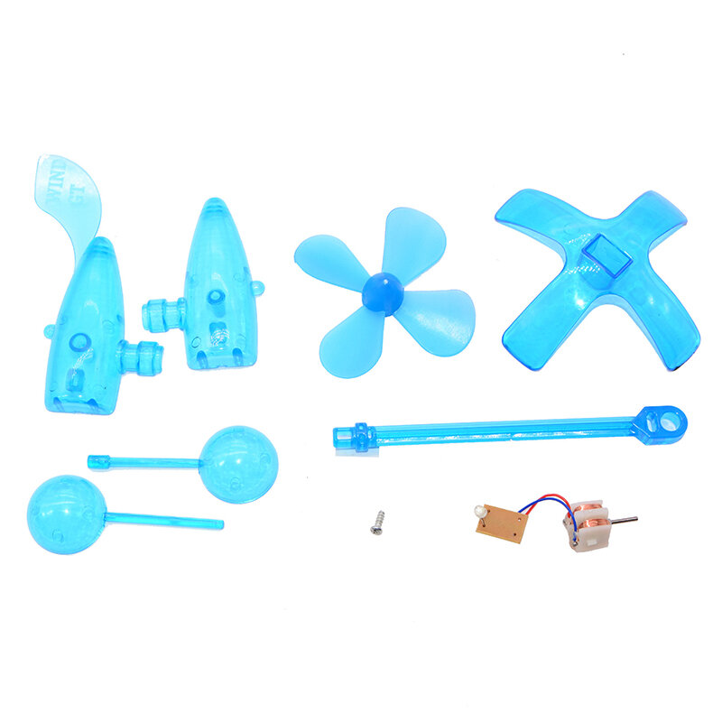 Pupil Scientific Experiment Toy Tool STEAM Scientific Experiment Item Wind Power Generator Model Technology Production Material