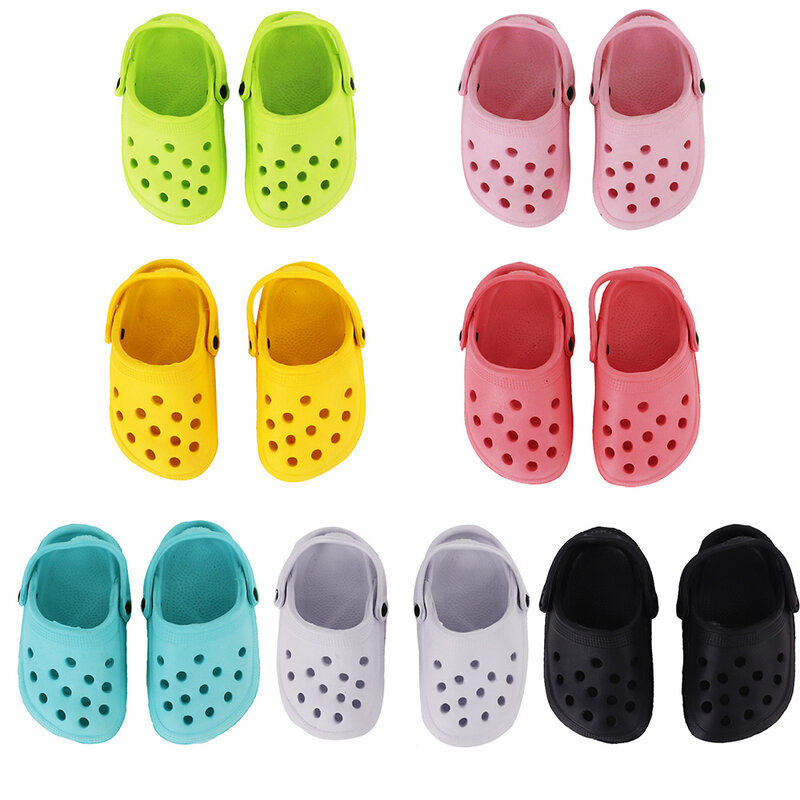 Chaussures sandales style américain Butter pour bébé et nouveau-né, accessoires pour filles, Our Generation, 7 cm, 18 pouces, 43 cm