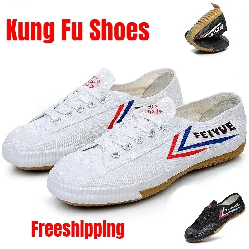 Wushu karate รองเท้ากีฬารองเท้าผ้าใบ Kung Fu Wushu รองเท้าศิลปะการต่อสู้ Tai Chi taekwondo รองเท้ากังฟูจีน