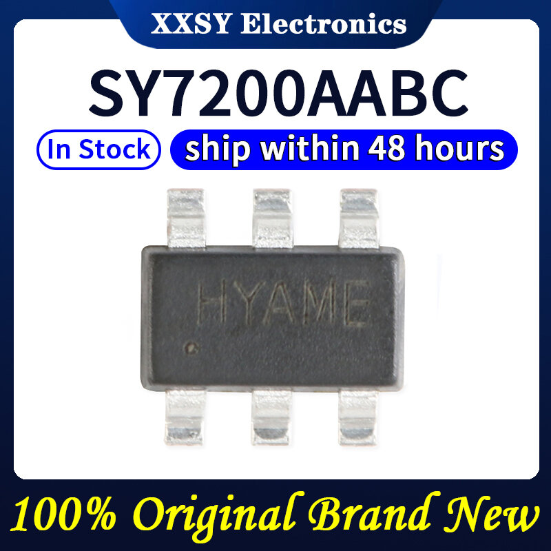 SY7200AABC SOT23-6, alta qualidade, 100% original, novo