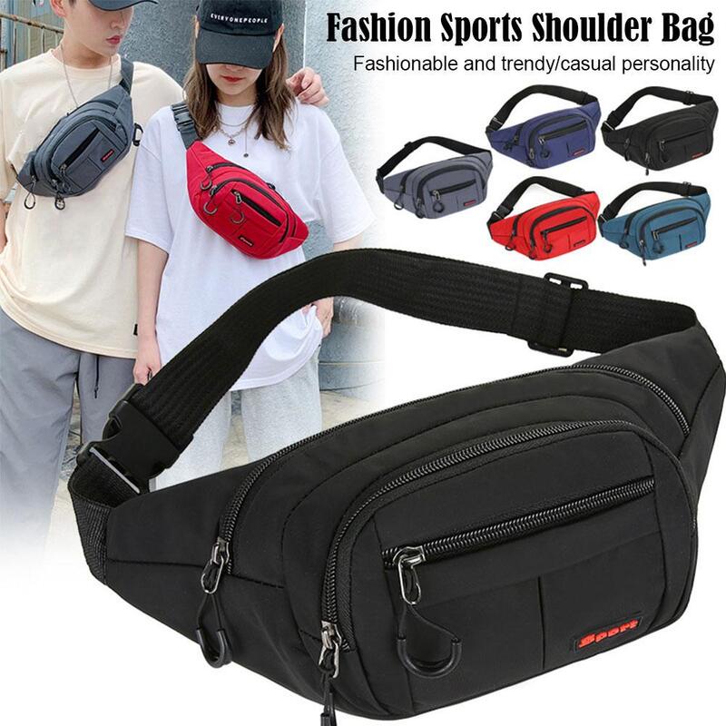 Поясная Сумка A8K3 для женщин и мужчин, забавная вместительная сумочка для телефона и денег, модный спортивный дорожный чемоданчик