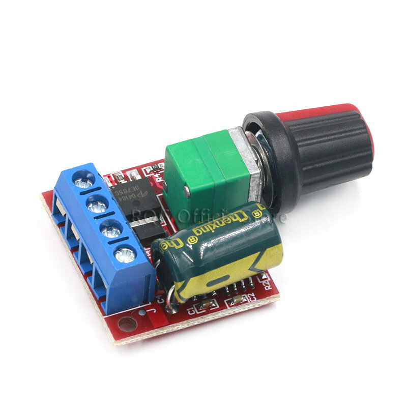 DC 4.5V-35V 5A 20khz LED PWM DC Motor Controller Speed Control Dimming Max 90W Newest
