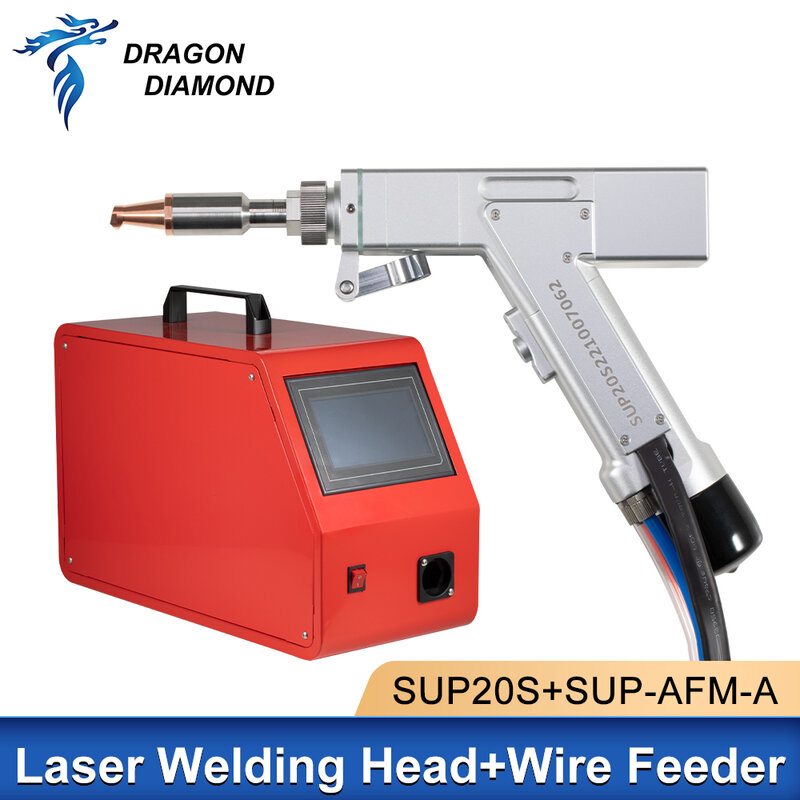 CQWY 1064nm SUP20S Handheld Welding Head 2000W With Auto-Wire Feeder SUP-AAuto-Wire Feeder