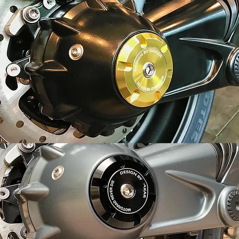 Новинка R9T задняя установка колпачок для оси вилки колеса защитные накладки ползунок протектор для BMW RnineT скребок Racer R NINET Pure Urban G S