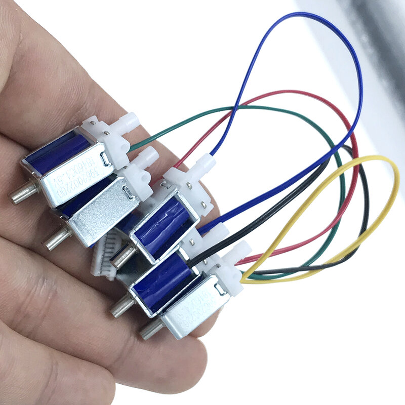 1 шт. нормально открытые электромагнитные клапаны постоянного тока 3,7 в 5 в 6 в Micro N/O клапан электромагнитный воздушный клапан выхлопной клапан электрический переключатель клапан
