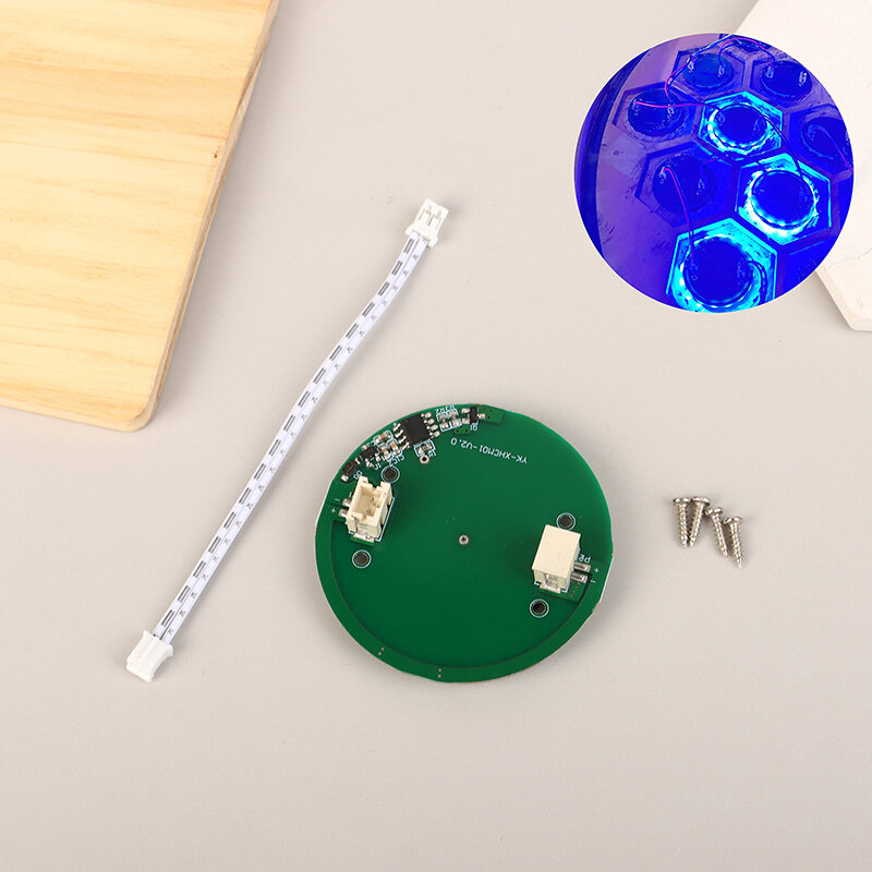 Nuovo DC 24V Smart DIY Smart River Touch Table Sensor LED Light Cellular Coil Light Strip Touch Sensor Circuit Module con LED